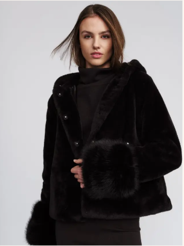 Miu Fake Fur Cuffs 