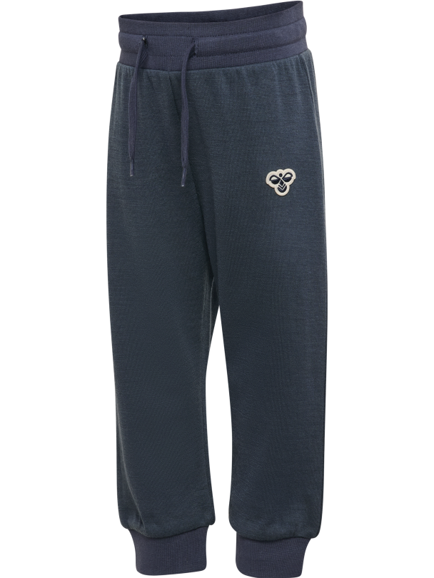 HMLmini Bukse Ull/bomull Ombre Blue - Image 1