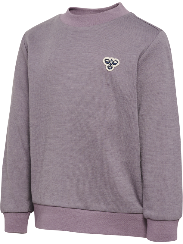 HMLmini Genser Ull/bomull Gray Ridge - Image 1