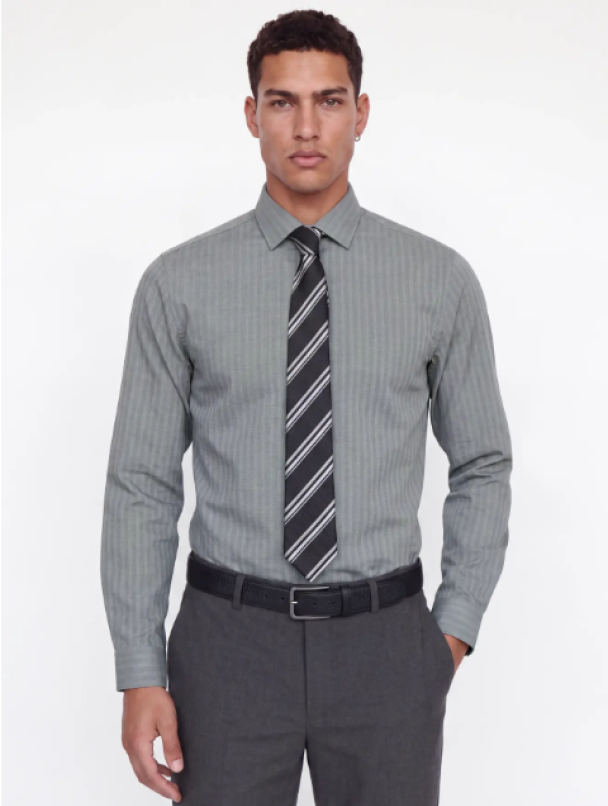 Parker Herringbone Shirt  - Image 3