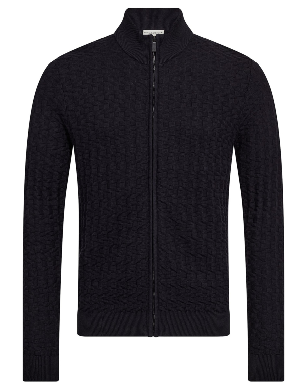 BS Mastor cardigan, navy - Image 2