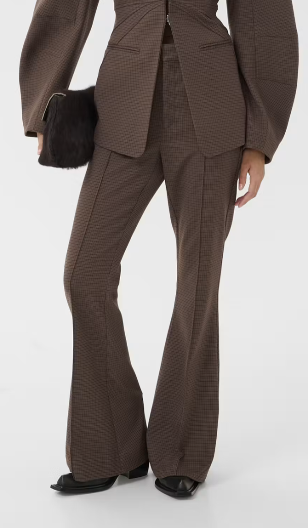 Lamia Pants - Herringbone Check - Image 1