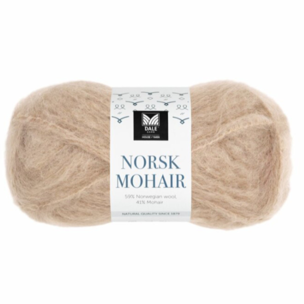 Norsk Mohair - 604 - Beige - Image 1