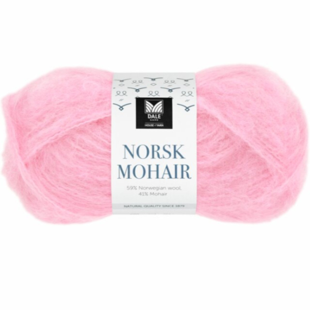 Norsk Mohair - 607 - Rosa - Image 1