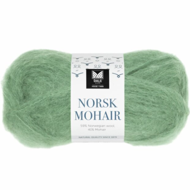Norsk Mohair - 612 - Jadegrønn - Image 1