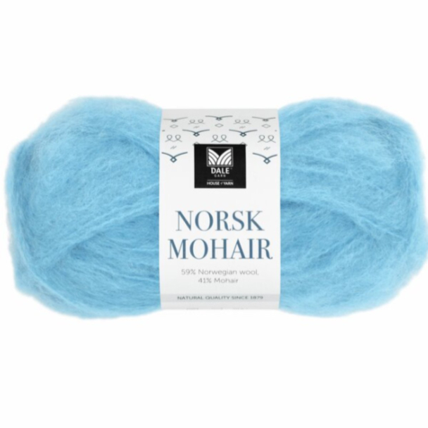 Norsk Mohair - 613 - Isblå - Image 1