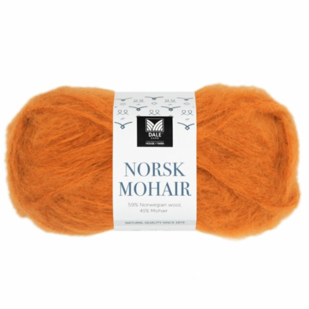Norsk Mohair - 622 - Ravgul - Image 1