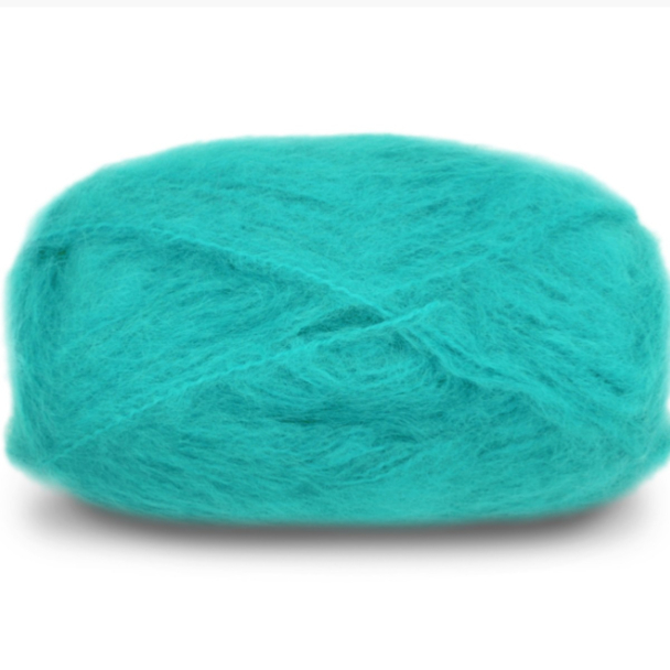 Norsk Mohair - 623 - Tropisk blå - Image 3