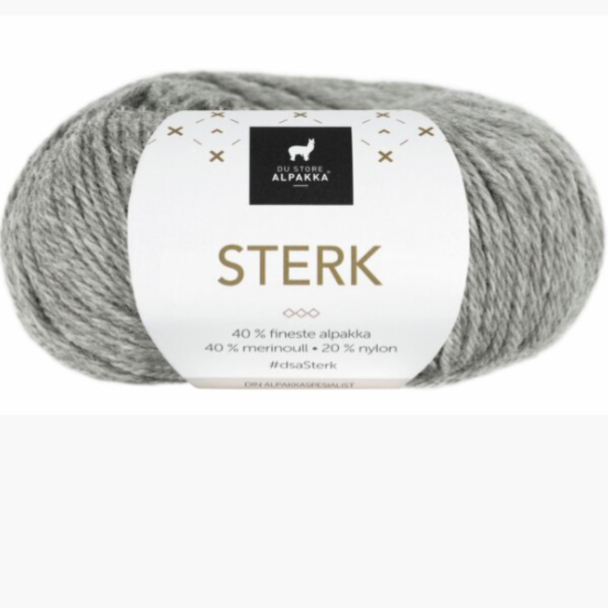 Sterk - 822 - Grå Melert - Image 1