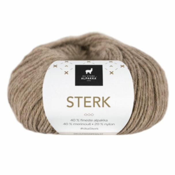 Sterk - 823 - Lys Brun Melert - Image 1
