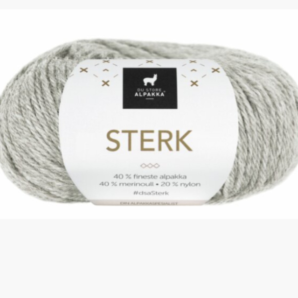 Sterk - 841 - Lys Grå Melert - Image 1