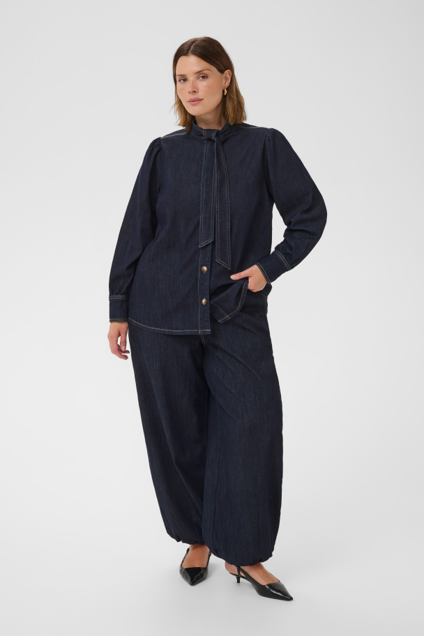 Kaffe Curve Mally denimskjorte - Image 6