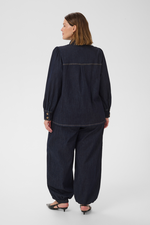 Kaffe Curve Mally denimskjorte - Image 7