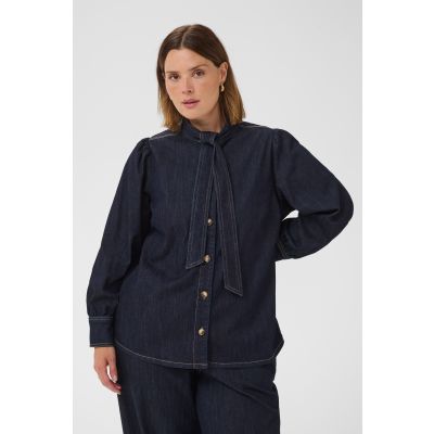 Kaffe Curve Mally denimskjorte