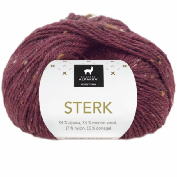 Sterk - 927 - Bordeaux Tweed - Image 1
