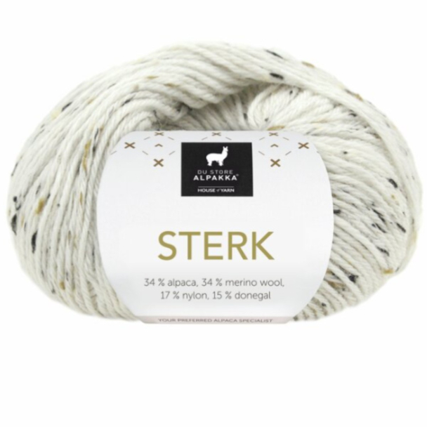 Sterk - 929 - Hvit Tweed - Image 1