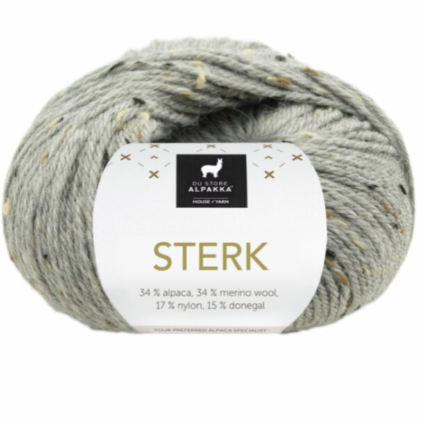 Sterk - 931 - Grå Melert Tweed - Image 1