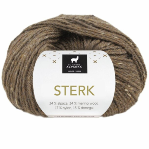 Sterk - 933 - Brun Melert Tweed - Image 1