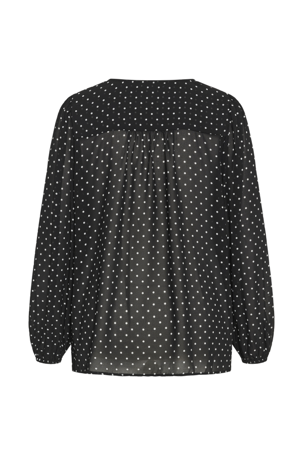 Kaffe Curve Minda prikkete bluse - Image 5