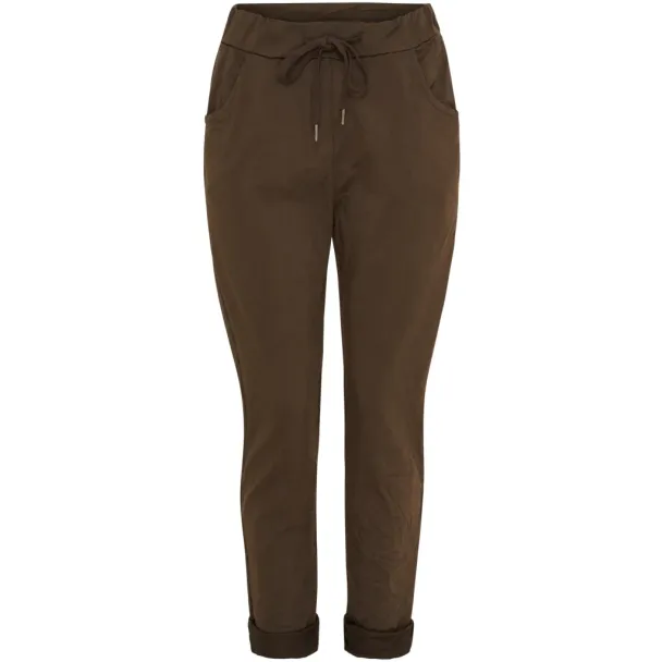 MdcKalie pants, mørkebrun - Image 1