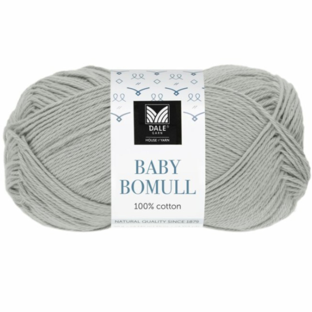 Baby Bomull - 503 - Lys Grå - Image 1