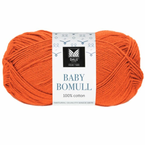 Baby Bomull - 511 - Oransje - Image 1