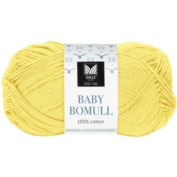 Baby Bomull - 512 - Gul - Image 1