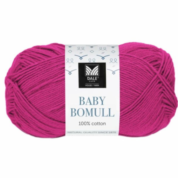 Baby Bomull - 513 - Pink - Image 1