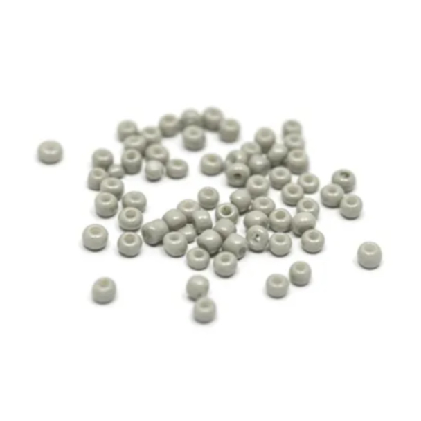 156 - Lys Grå - Glassperle 3mm