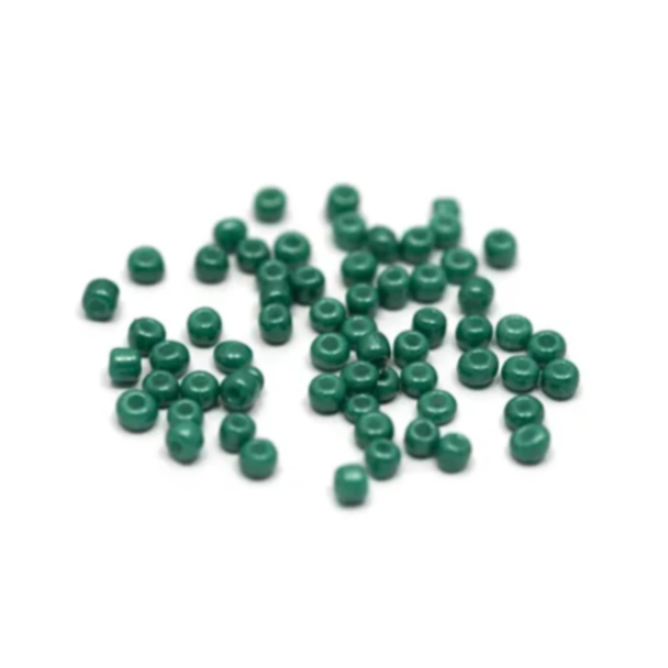 109 - Grønn - Glassperle 3mm