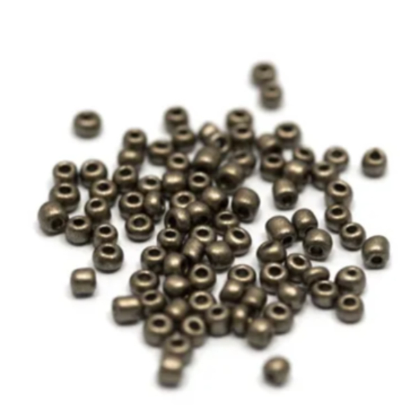 189 - Grønn - Glassperle 3mm