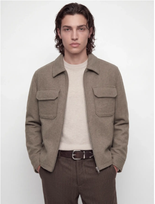 Bluwakefield Wool Blend Jacket  - Image 3