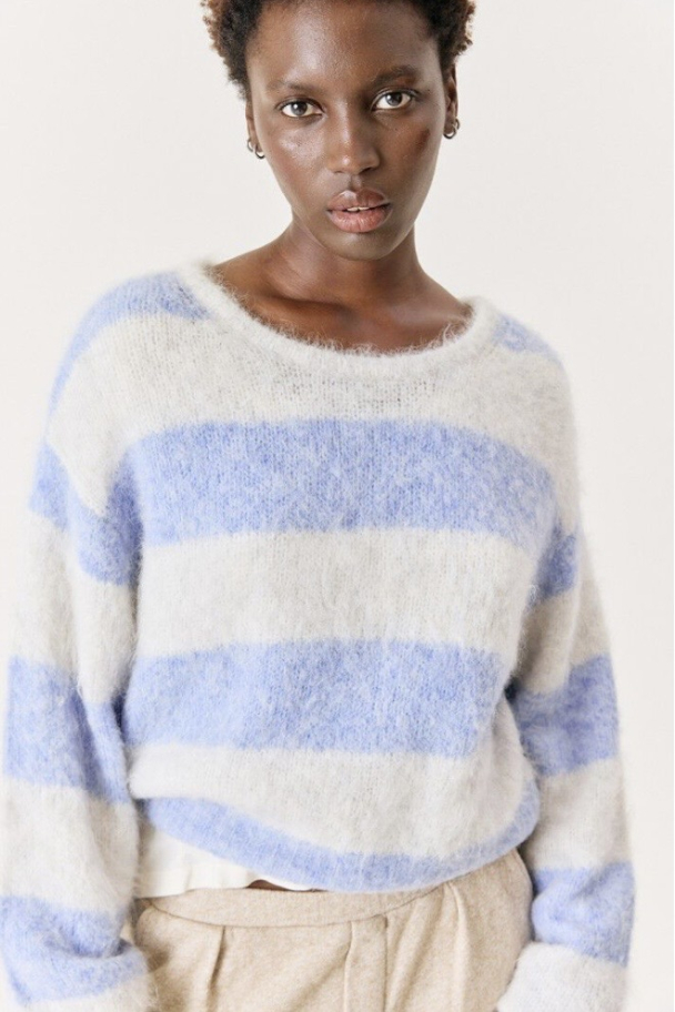 Women´s Jumper Niby - Frosted Stripes  - Image 1