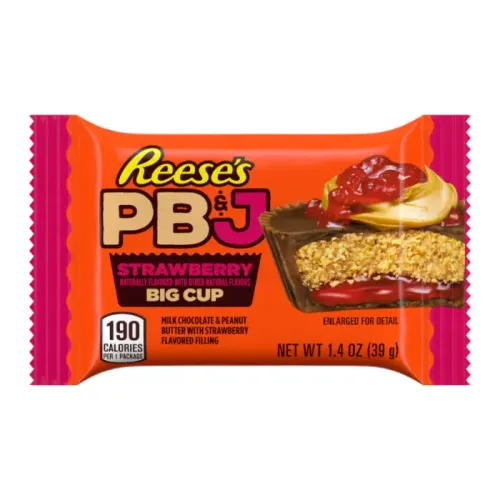 REESE’S PB&J STRAWBERRY BIG CUP LIMITED EDITION 40g
