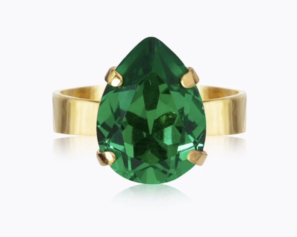 Mini Drop Ring - Majestic Green  - Image 1