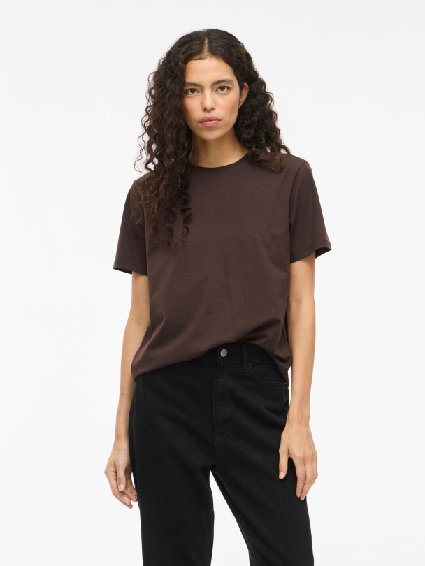 VINora t-shirt, brun - Image 1