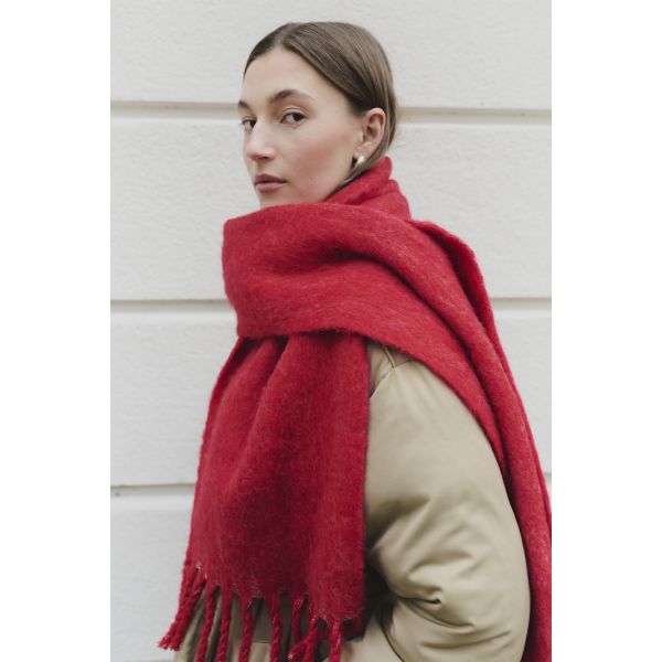 Sinus Scarf Red
