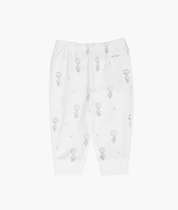 Flying Elephants Pants - White - Image 1