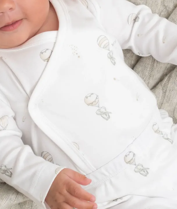 Flying Elephants Crossed Body - White - Image 4
