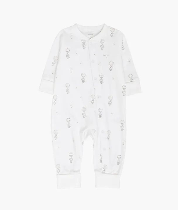 Flying Elephants Overall - White - Image 1
