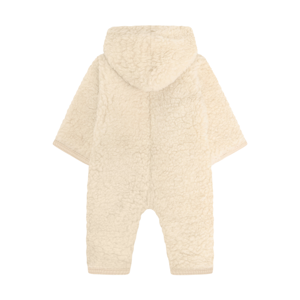 Pram Suit Wool Teddy - Cement - Image 2