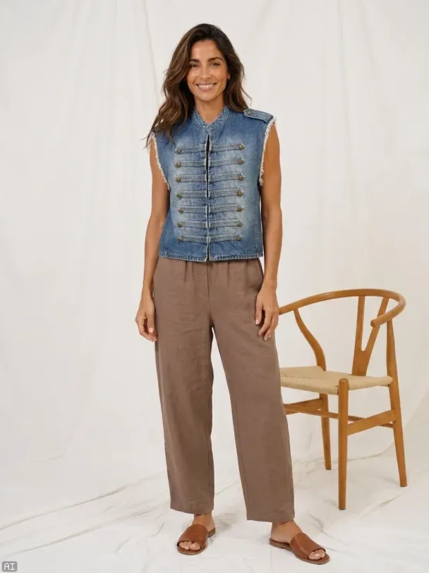 MdcHoliday denimvest - Image 3