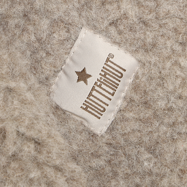 Balaclava Ears Wool Teddy - Camel Melange - Image 3