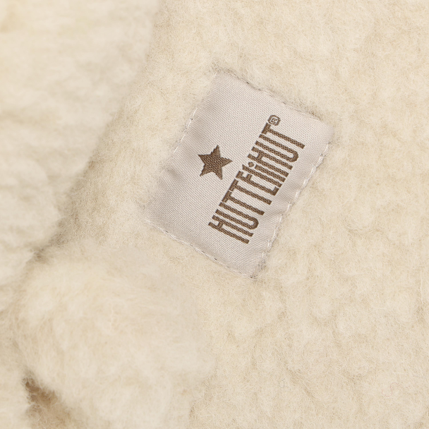 Balaclava Ears Wool Teddy - Cement - Image 3