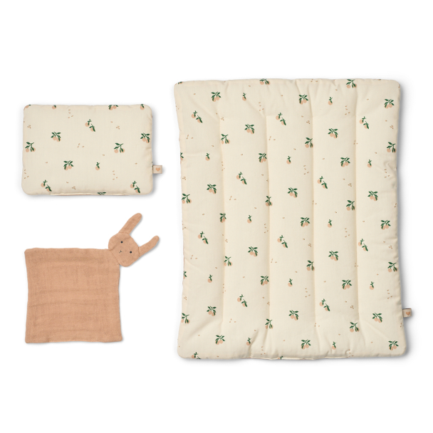 Joan Doll Duvet Set - Peach/Sea Shell - Image 2