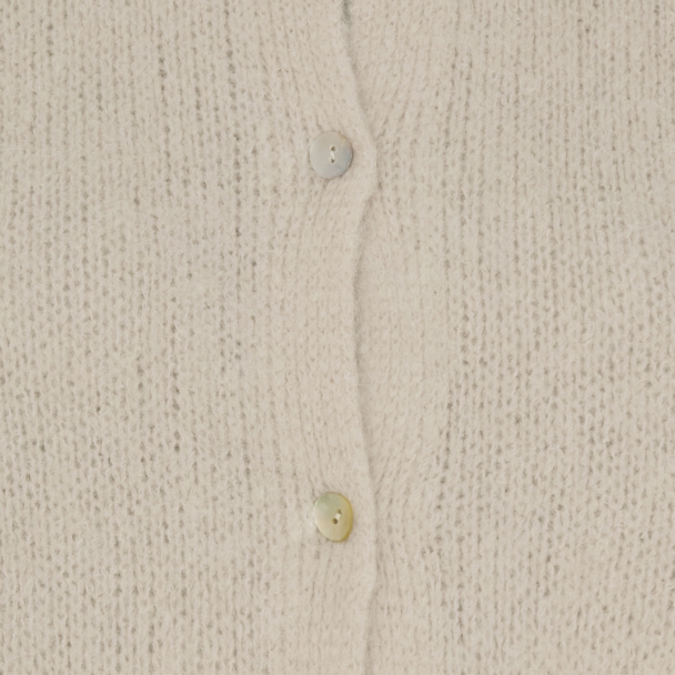 Juliana Strikkejakke Beige - Image 3