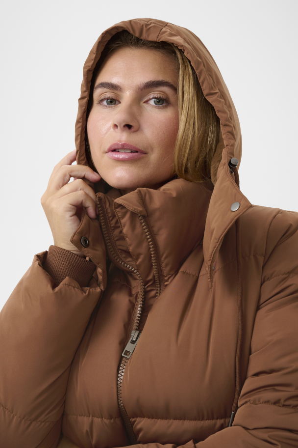 Kaffe Curve Nikole lang boblejakke - Image 6