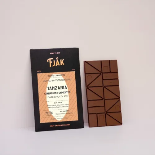 70% Tanzania - Cinnamon Fermented 60g, Fjåk