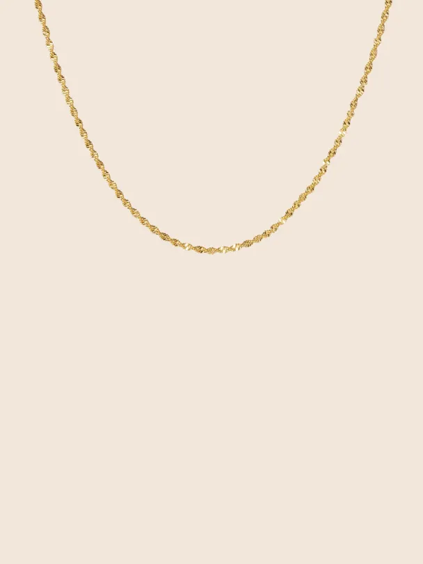 Millie Thin Necklace - Gold