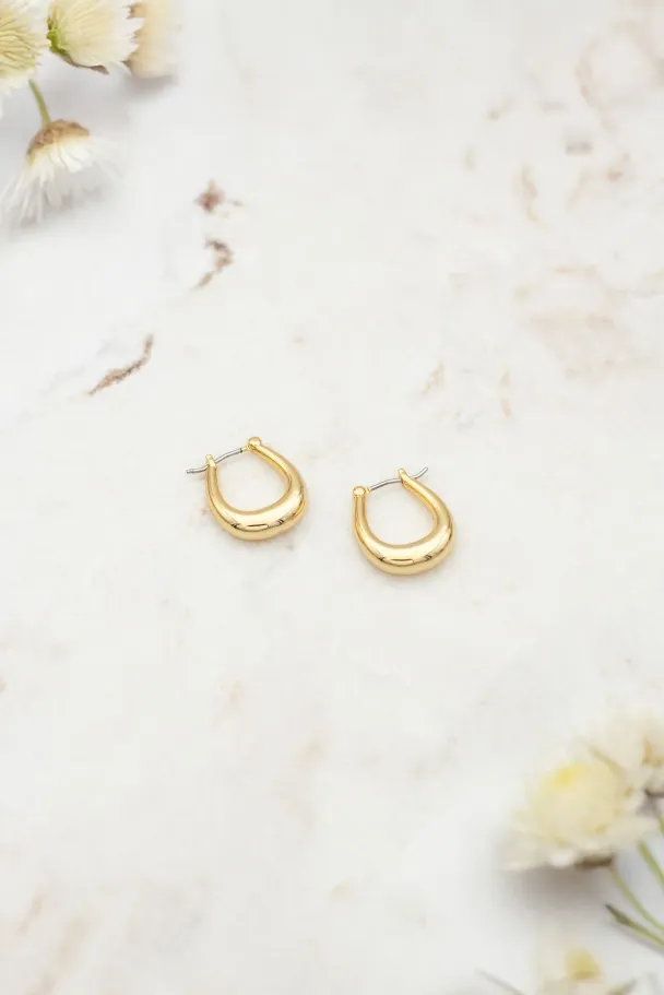 Noor Earrings Petite - Gold - Image 1